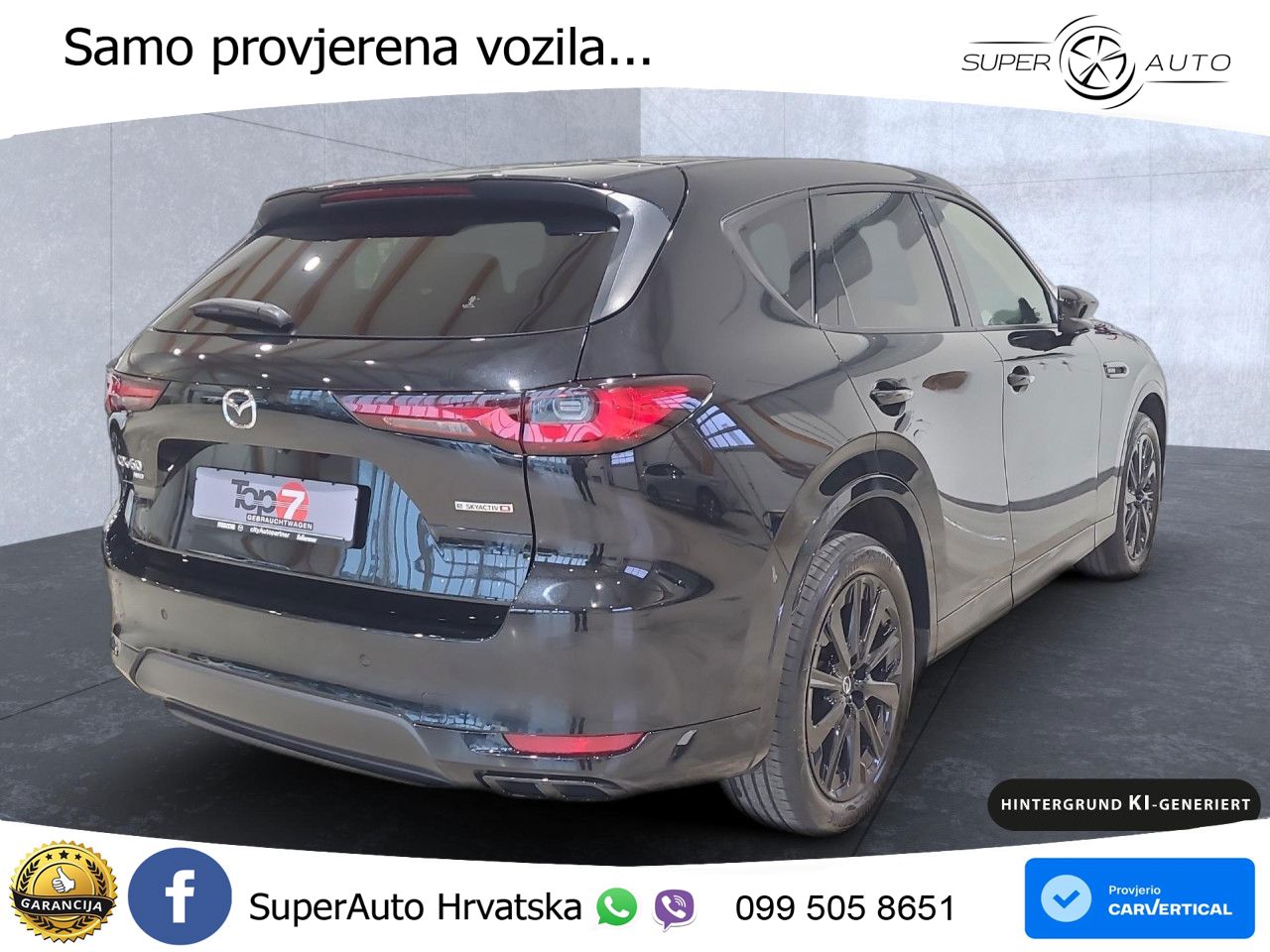 Mazda CX-60 3.3 e-Skyactiv D (254 KS) AWD Automatic MATRIX+GR SJED+KAM