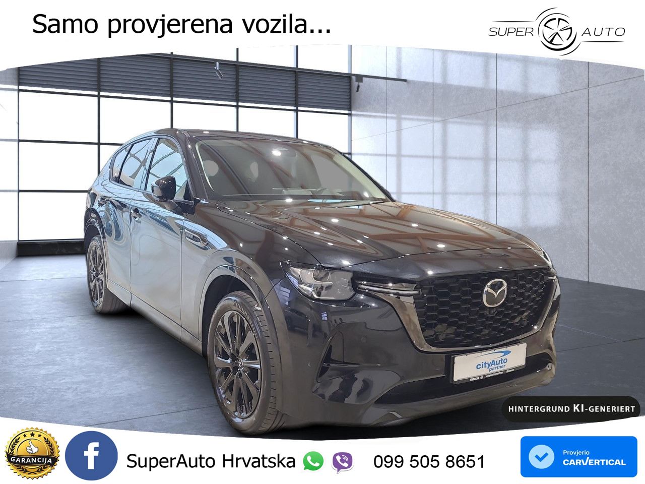 Mazda CX-60 3.3 e-Skyactiv D (254 KS) AWD Automatic MATRIX+GR SJED+KAM