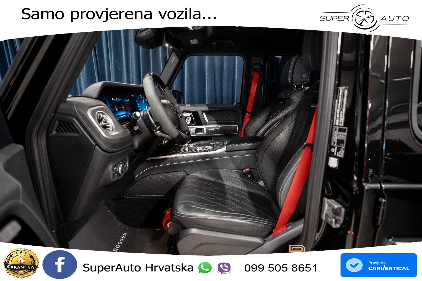 Mercedes AMG G 63 Long V8 (585 KS) 4MATIC 9G-TRONIC AMG SPEEDSHIFT TCT Superior