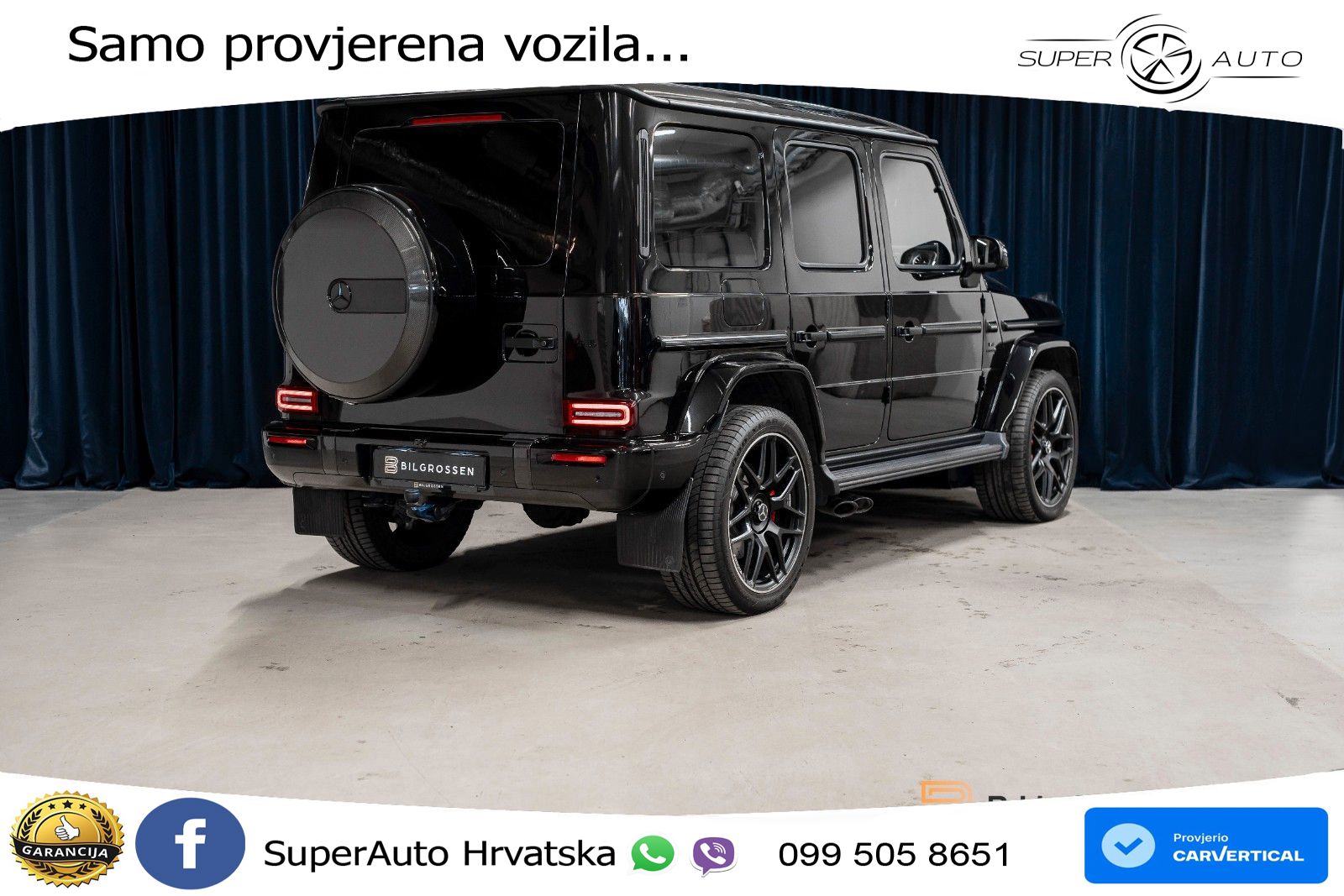 Mercedes AMG G 63 Long V8 (585 KS) 4MATIC 9G-TRONIC AMG SPEEDSHIFT TCT Superior