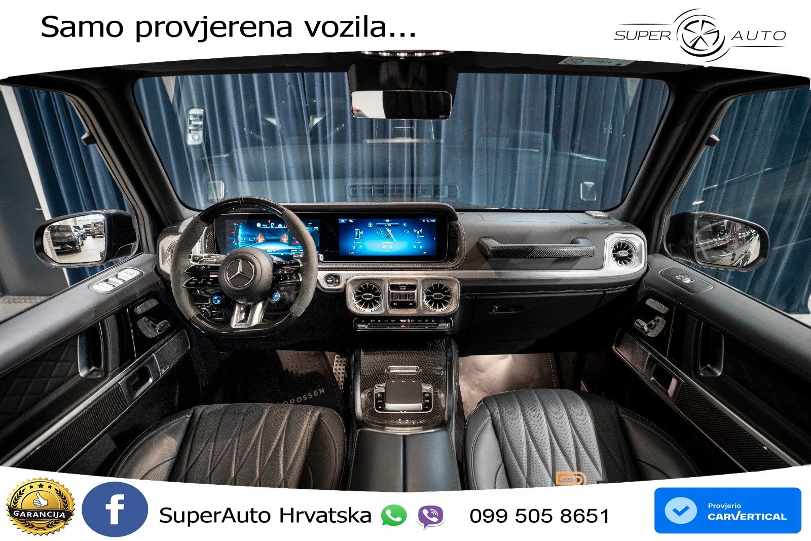 Mercedes AMG G 63 Long V8 (585 KS) 4MATIC 9G-TRONIC AMG SPEEDSHIFT TCT Superior