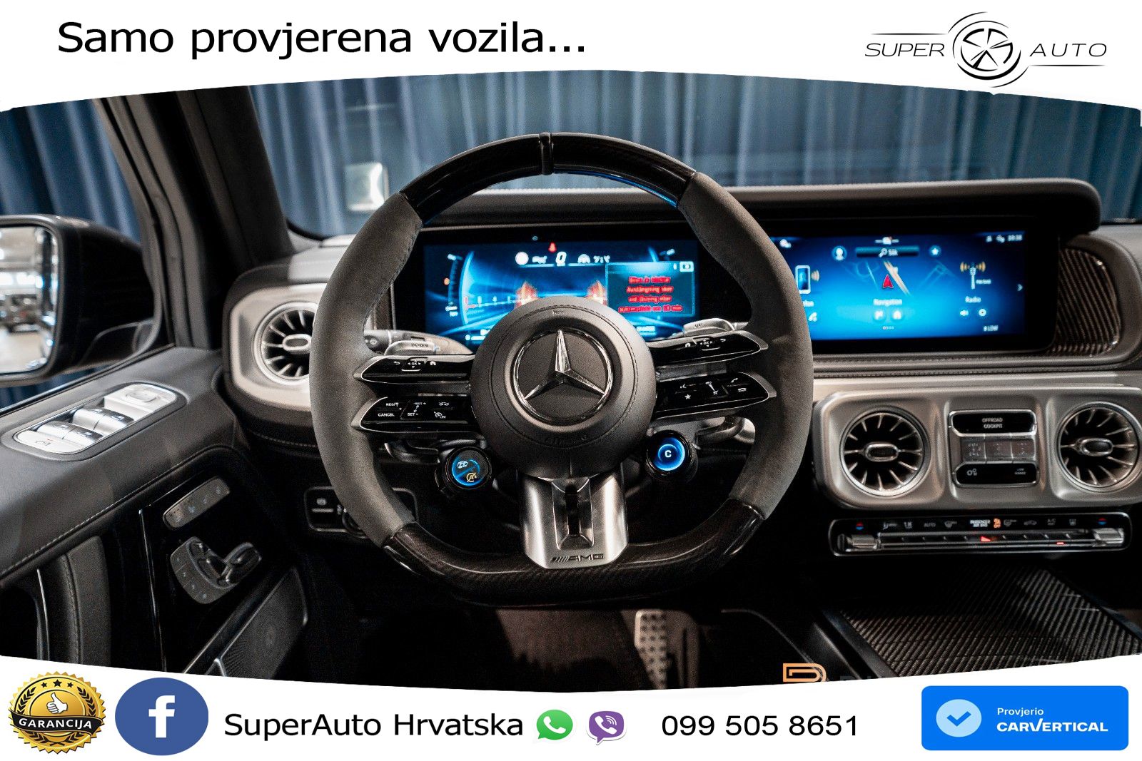 Mercedes AMG G 63 Long V8 (585 KS) 4MATIC 9G-TRONIC AMG SPEEDSHIFT TCT Superior