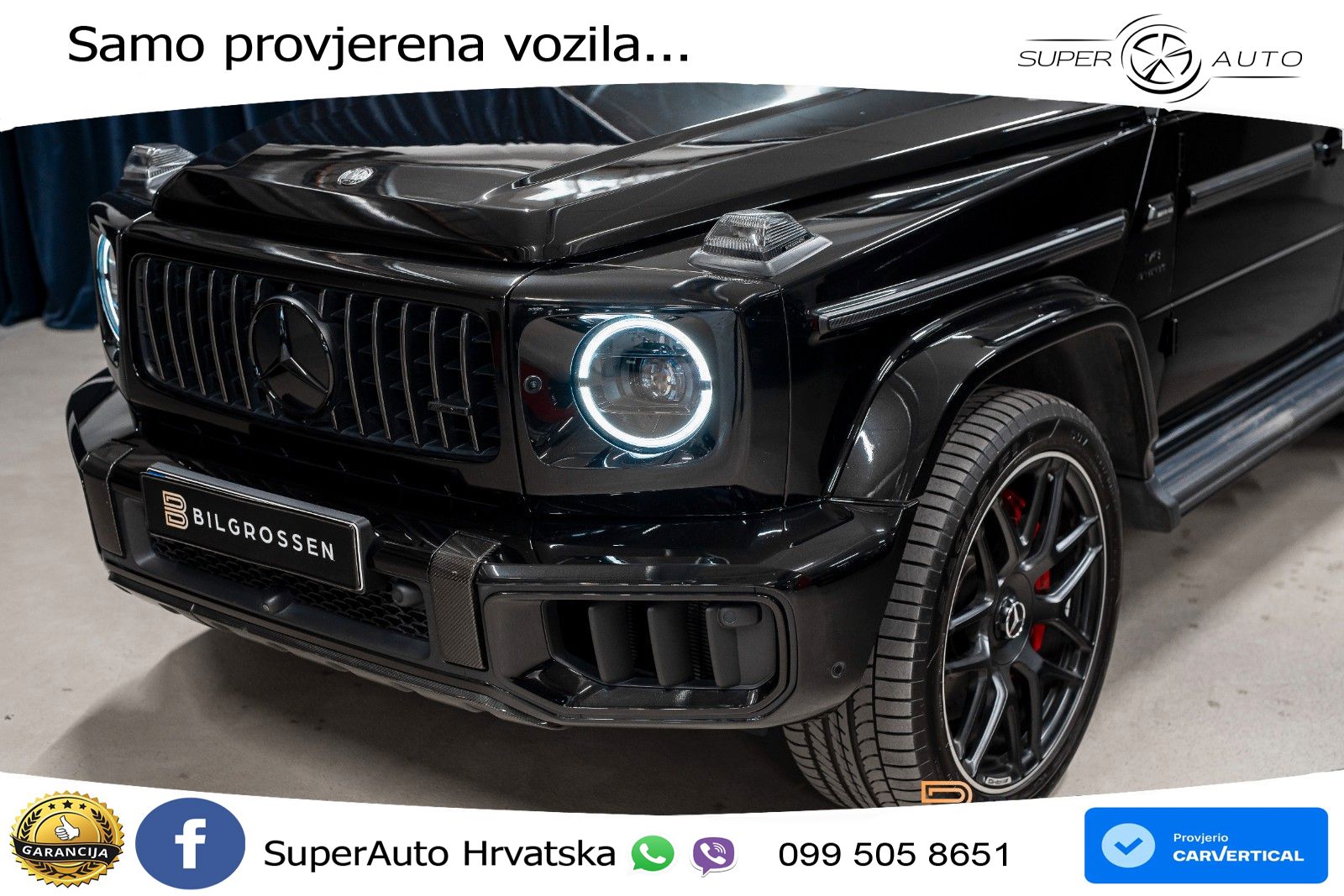 Mercedes AMG G 63 Long V8 (585 KS) 4MATIC 9G-TRONIC AMG SPEEDSHIFT TCT Superior