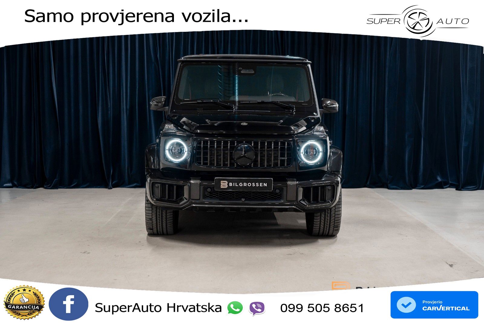 Mercedes AMG G 63 Long V8 (585 KS) 4MATIC 9G-TRONIC AMG SPEEDSHIFT TCT Superior