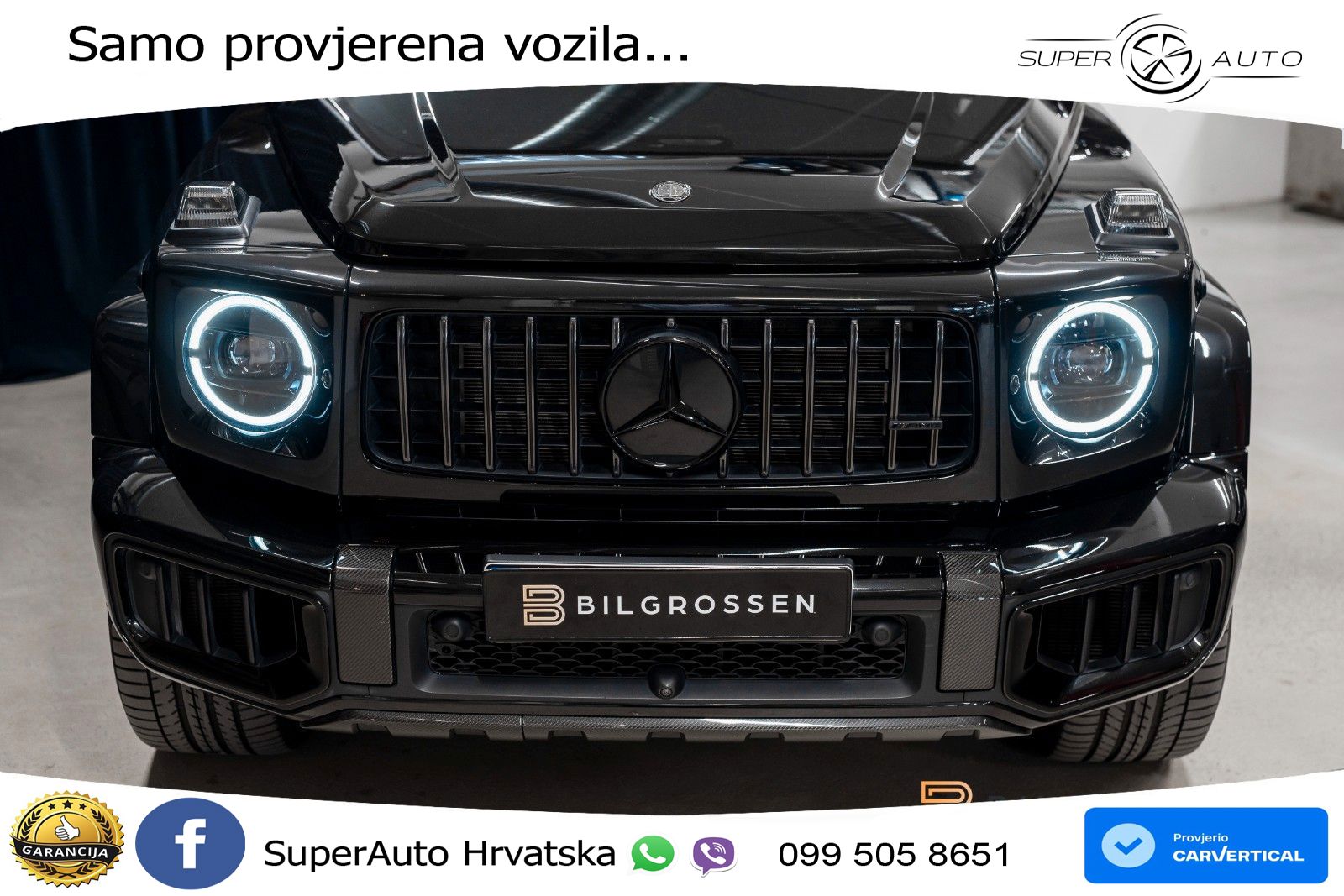 Mercedes AMG G 63 Long V8 (585 KS) 4MATIC 9G-TRONIC AMG SPEEDSHIFT TCT Superior