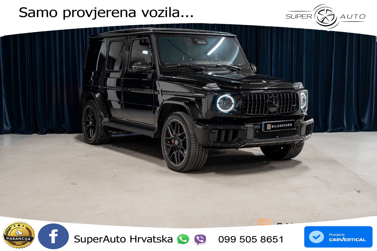 Mercedes AMG G 63 Long V8 (585 KS) 4MATIC 9G-TRONIC AMG SPEEDSHIFT TCT Superior