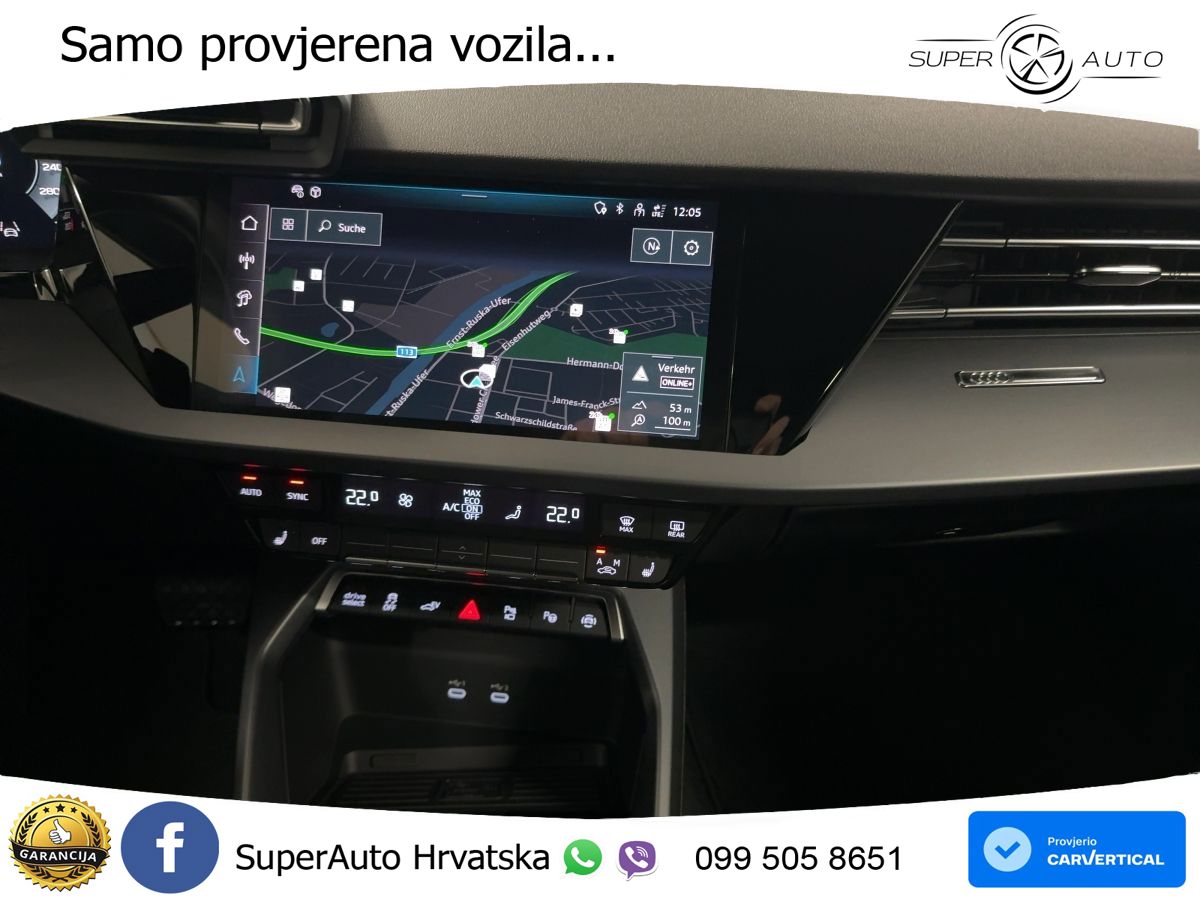 Audi A3 40 TFSIe (204 KS) S tronic S line LED+GR SJED+ACC