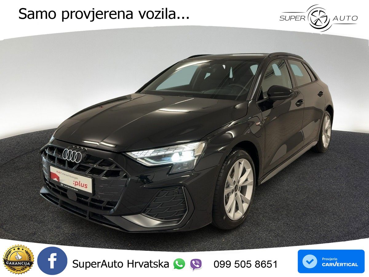 Audi A3 40 TFSIe (204 KS) S tronic S line LED+GR SJED+ACC