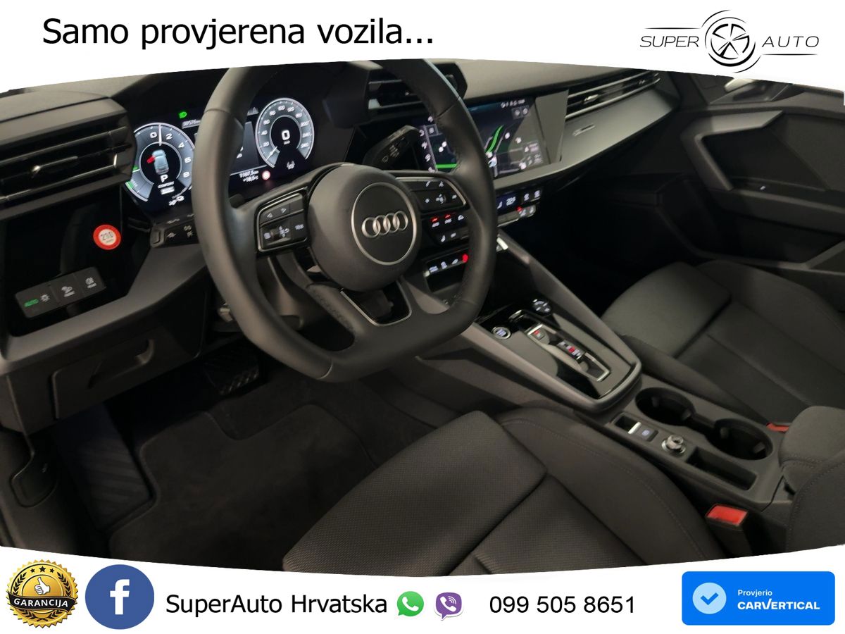 Audi A3 40 TFSIe (204 KS) S tronic S line LED+GR SJED+ACC