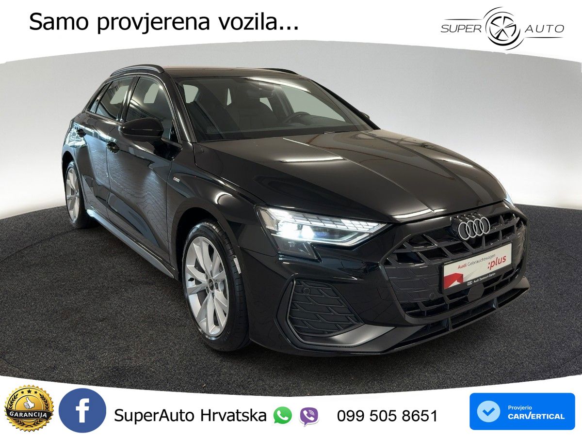 Audi A3 40 TFSIe (204 KS) S tronic S line LED+GR SJED+ACC