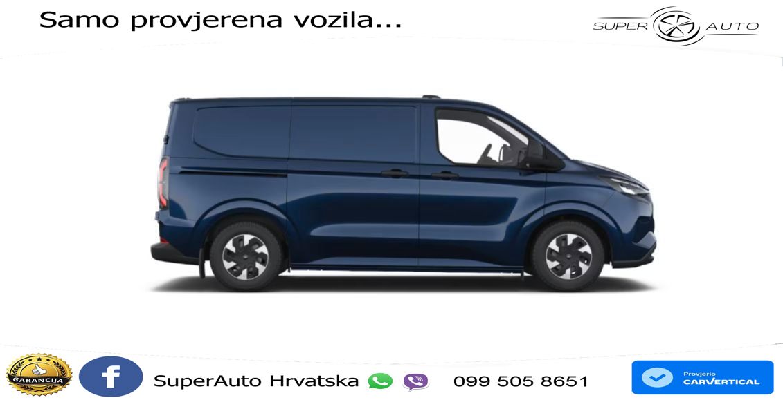 Ford E-Transit Custom Kasten Trend 320 L1 AHK*PDC*CAM 136 KS