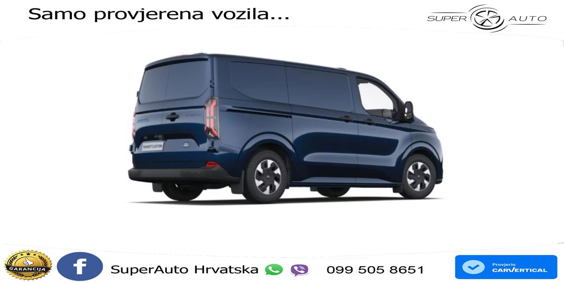 Ford E-Transit Custom Kasten Trend 320 L1 AHK*PDC*CAM 136 KS