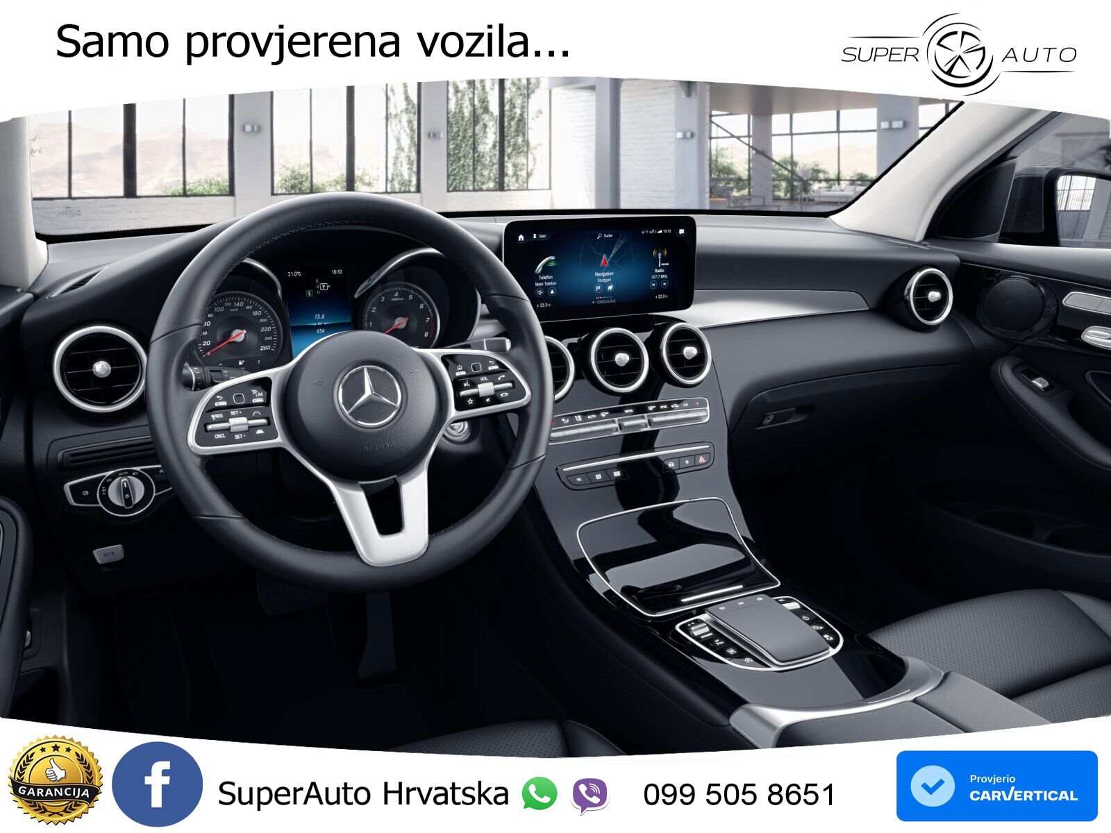 Mercedes GLC 220d (194 KS) 4MATIC G-TRONIC LED+GR SJED+ACC