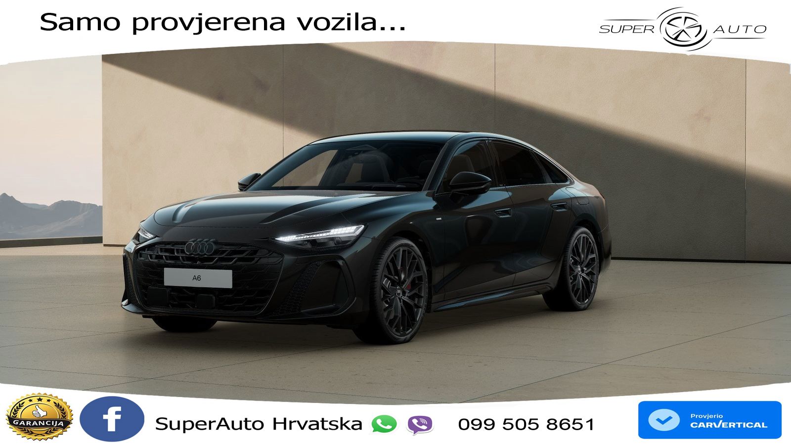 Audi A6 3.0 TFSI V6 (367 KS) quattro S tronic LED+GR SJED+ACC