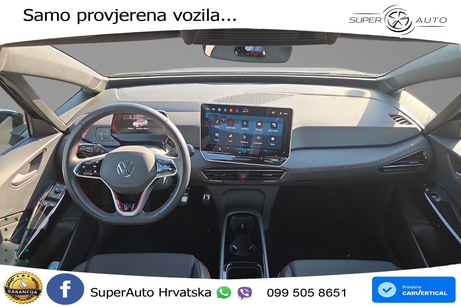 Volkswagen ID.3 GTX 84 kWh (286 KS) LED+GR SJED+ACC