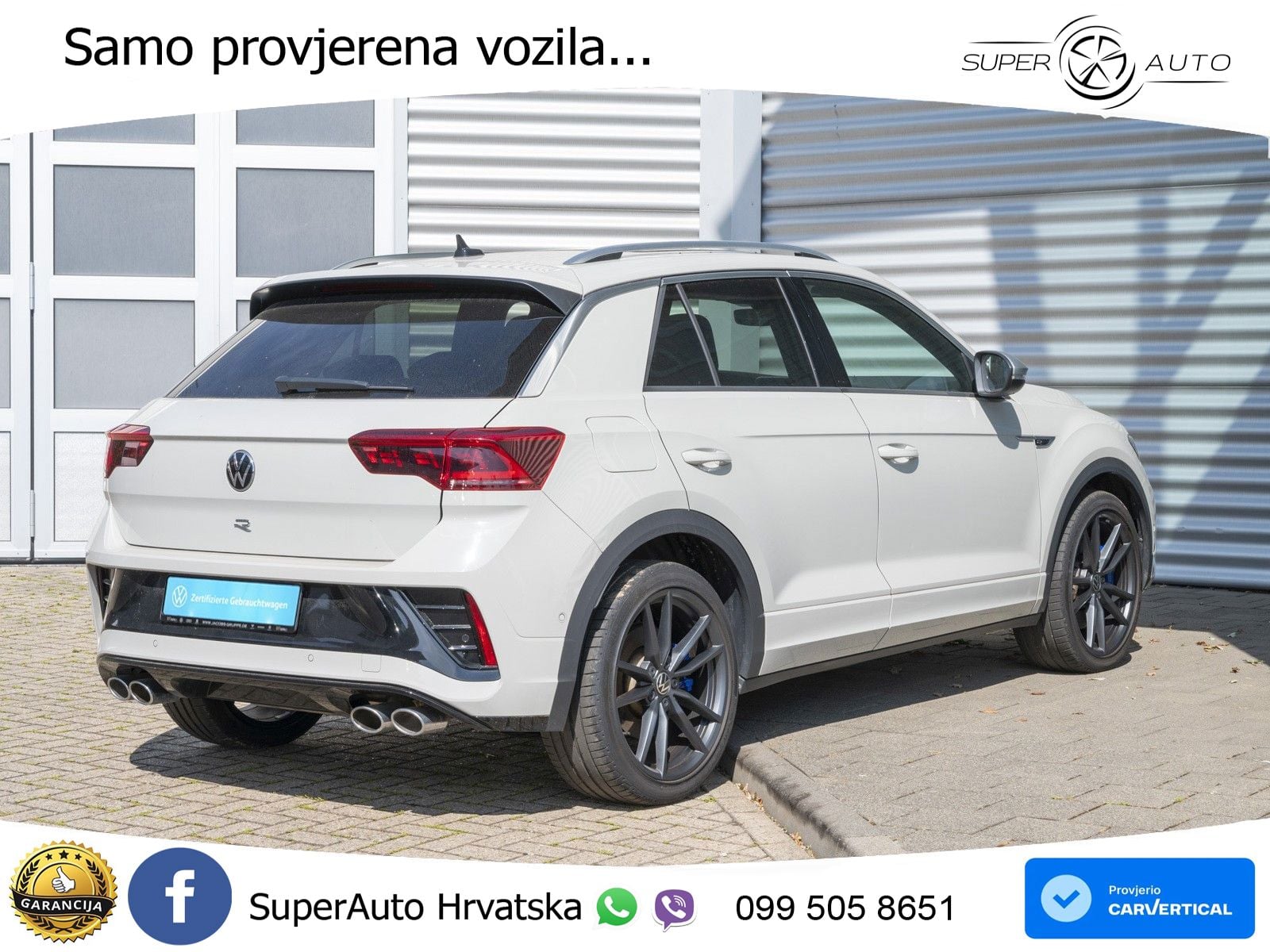 Volkswagen T-Roc I R 2.0 TSI (300 KS) OPF 4M DSG MATRIX+GR SJED+KAM