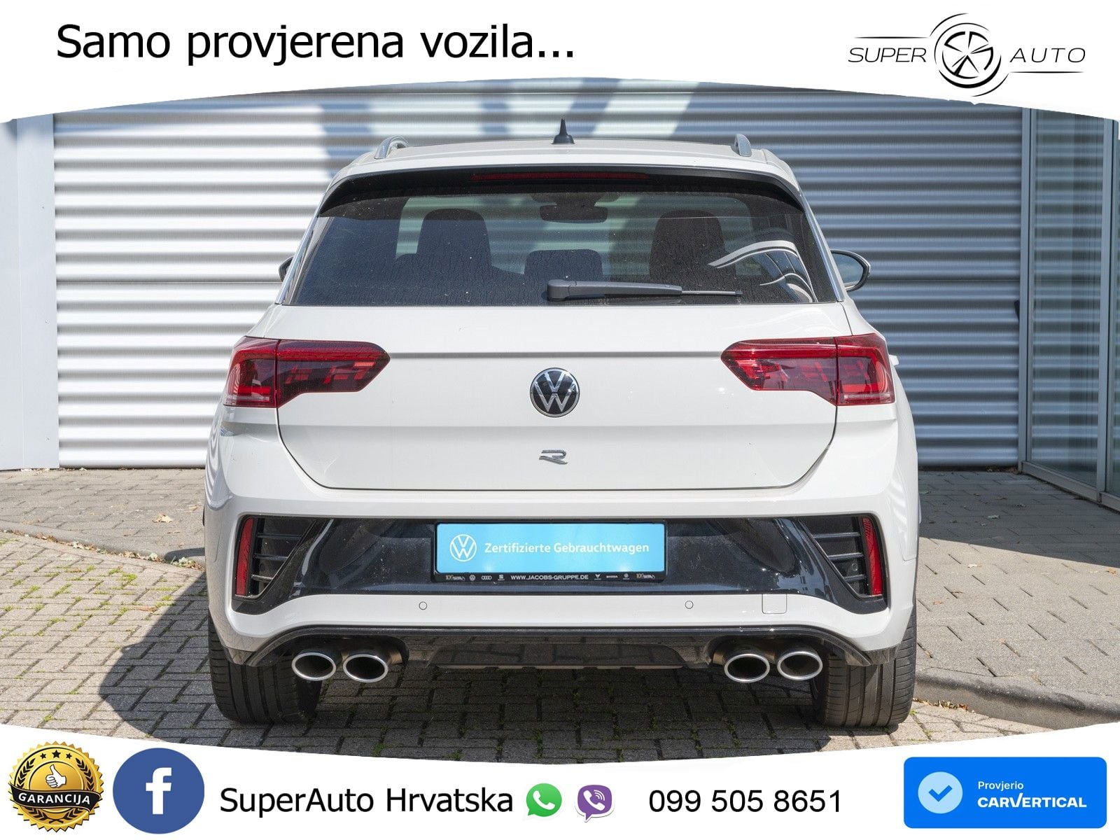 Volkswagen T-Roc I R 2.0 TSI (300 KS) OPF 4M DSG MATRIX+GR SJED+KAM