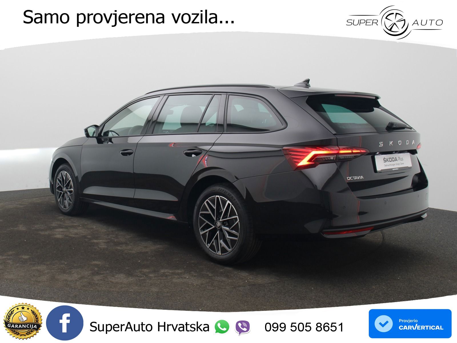 Škoda Octavia Combi 2.0 TDI (150 KS) DSG LED+GR SJED+ACC