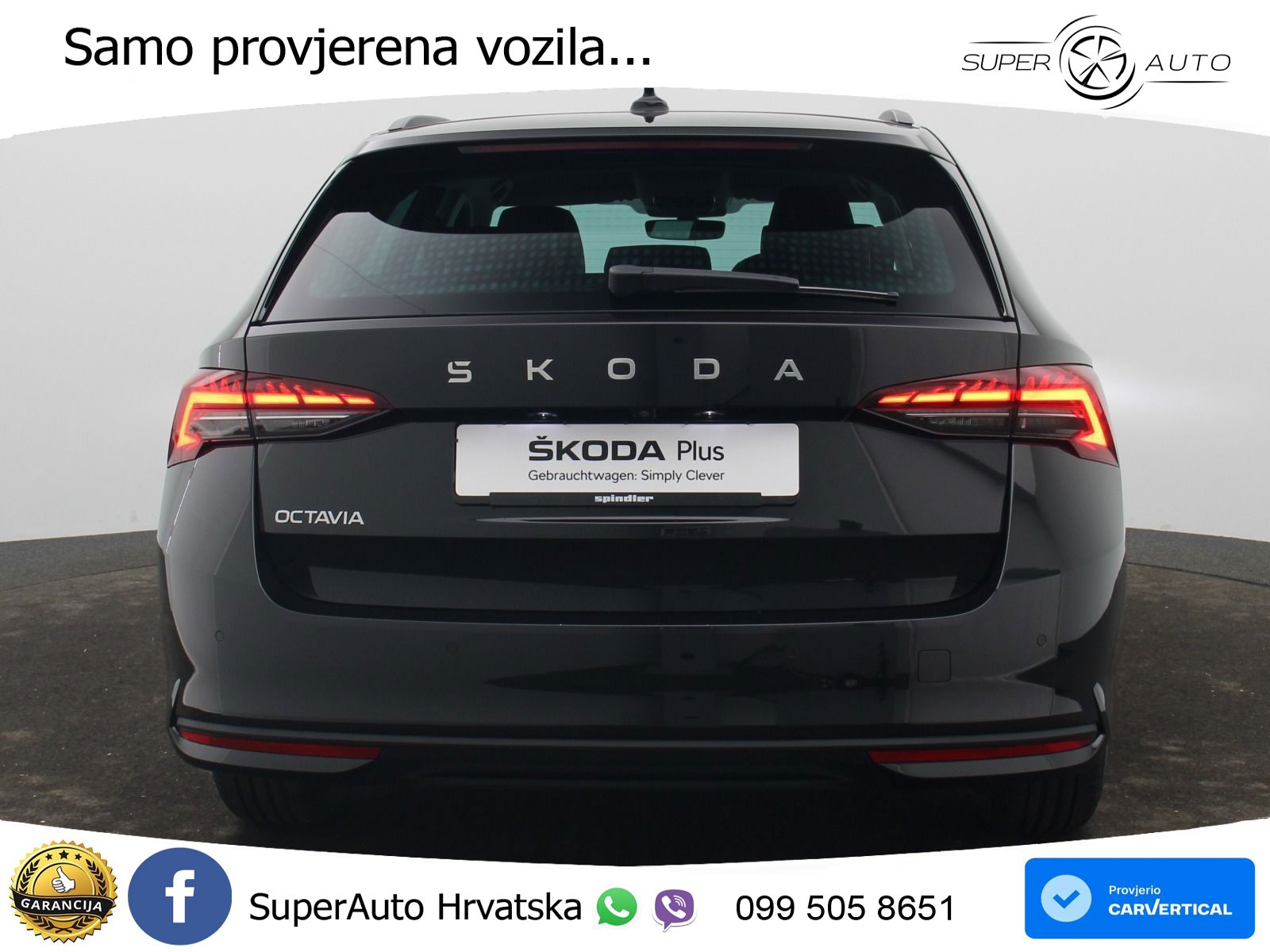 Škoda Octavia Combi 2.0 TDI (150 KS) DSG LED+GR SJED+ACC