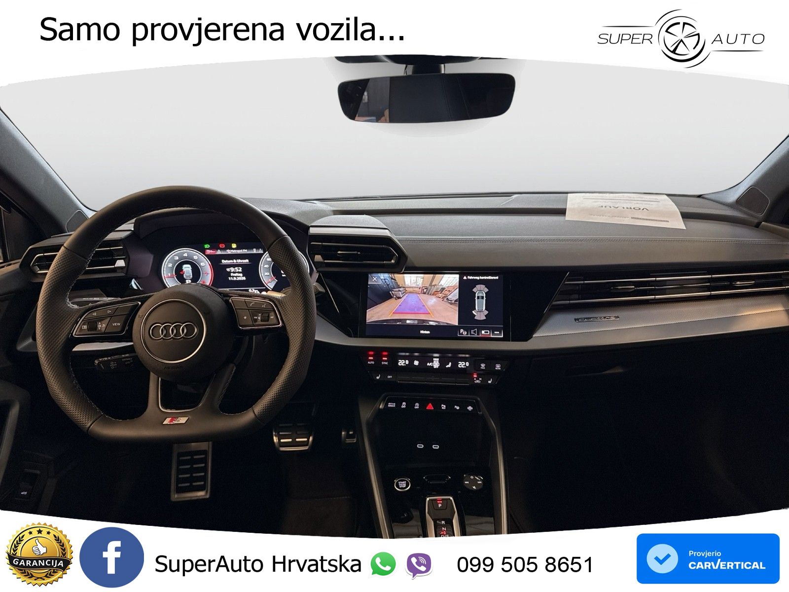 Audi A3 Sportback 40 TFSI (204 KS) quattro S tronic S line LED+GR SJED+ACC