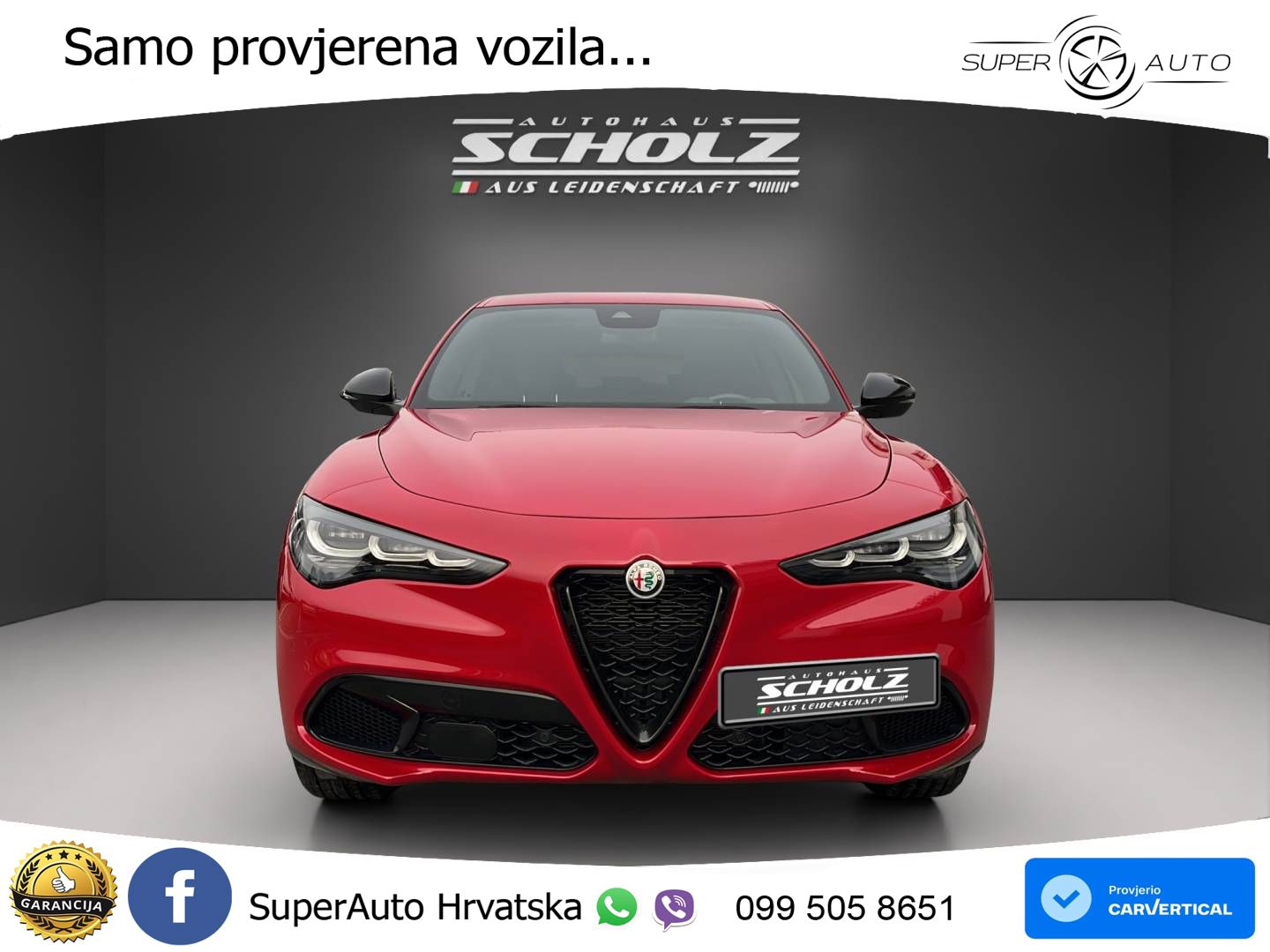 Alfa Romeo Stelvio 2.2 MultiJet II (210 KS) Q4 Automatic LED+GR SJED+ACC