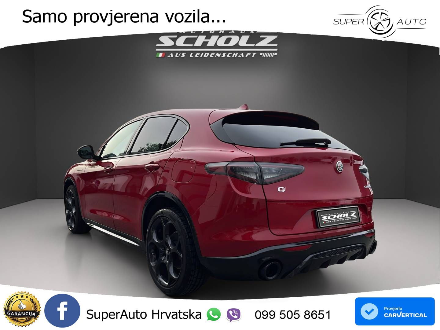 Alfa Romeo Stelvio 2.2 MultiJet II (210 KS) Q4 Automatic LED+GR SJED+ACC