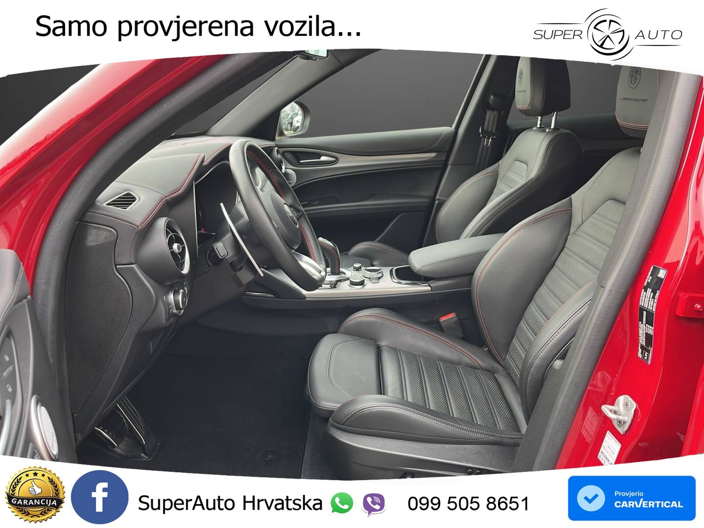 Alfa Romeo Stelvio 2.2 MultiJet II (210 KS) Q4 Automatic LED+GR SJED+ACC