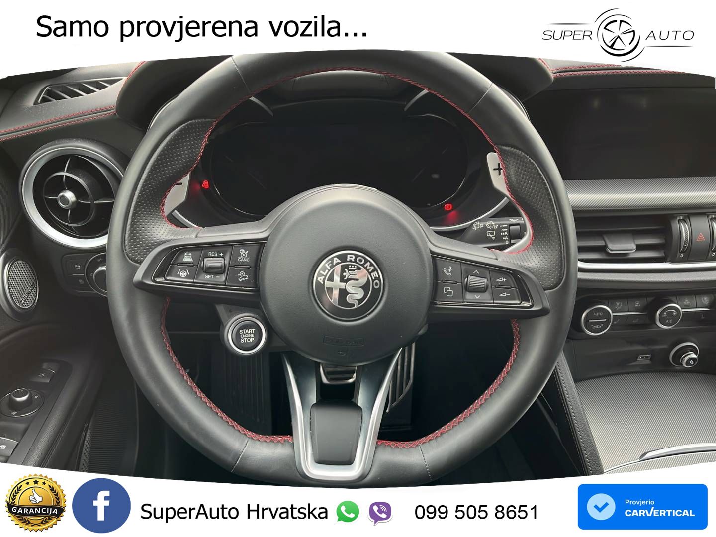 Alfa Romeo Stelvio 2.2 MultiJet II (210 KS) Q4 Automatic LED+GR SJED+ACC