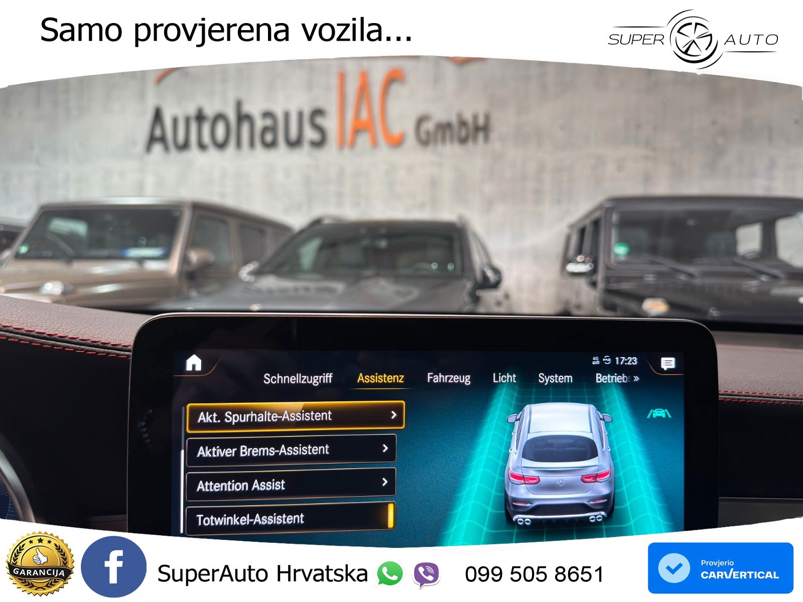 Mercedes AMG GLC 43 V6 (390 KS) 4MATIC TCT ZRAČNI+ACC+GR SJED+KAM+PANO