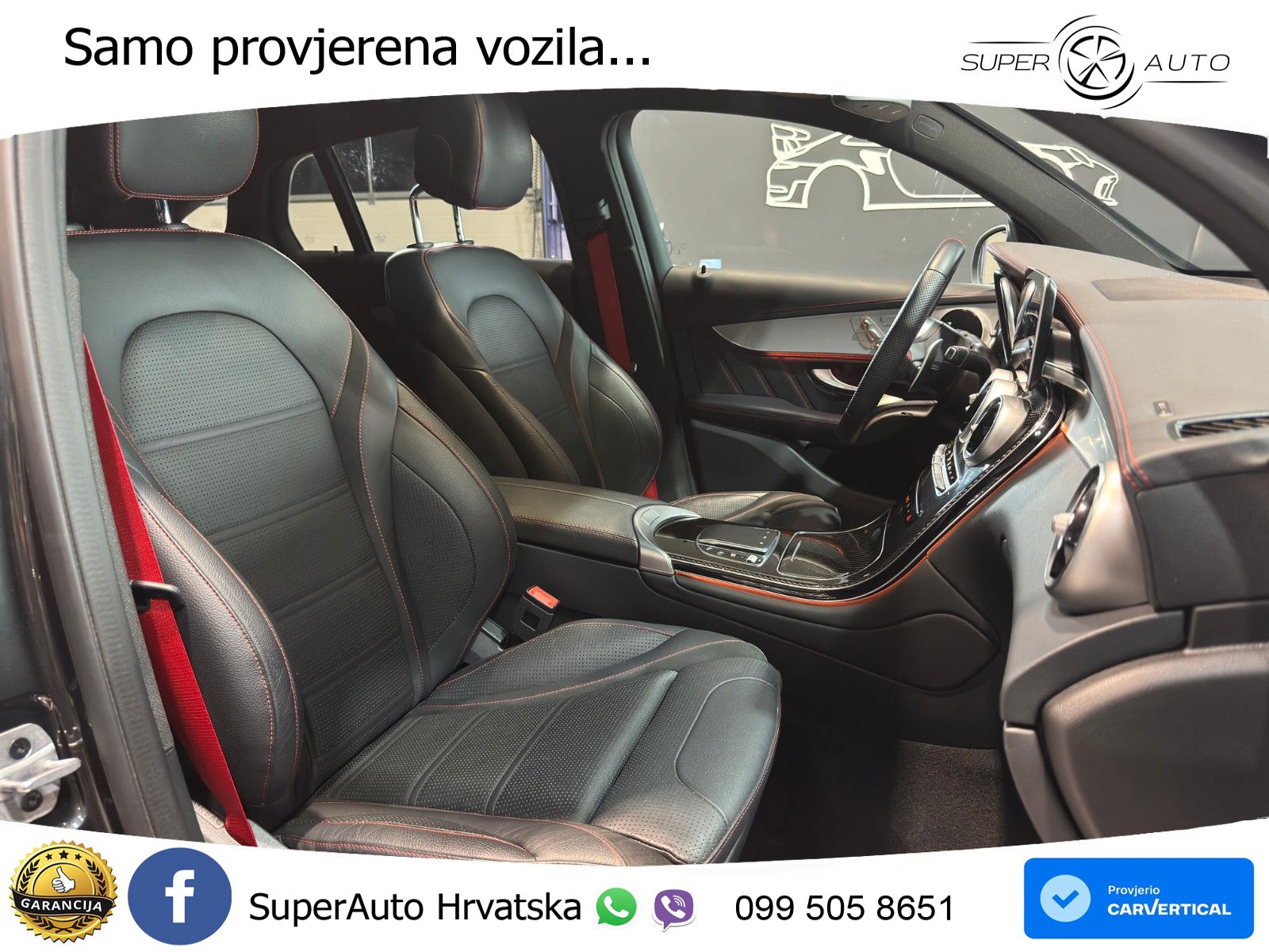 Mercedes AMG GLC 43 V6 (390 KS) 4MATIC TCT ZRAČNI+ACC+GR SJED+KAM+PANO