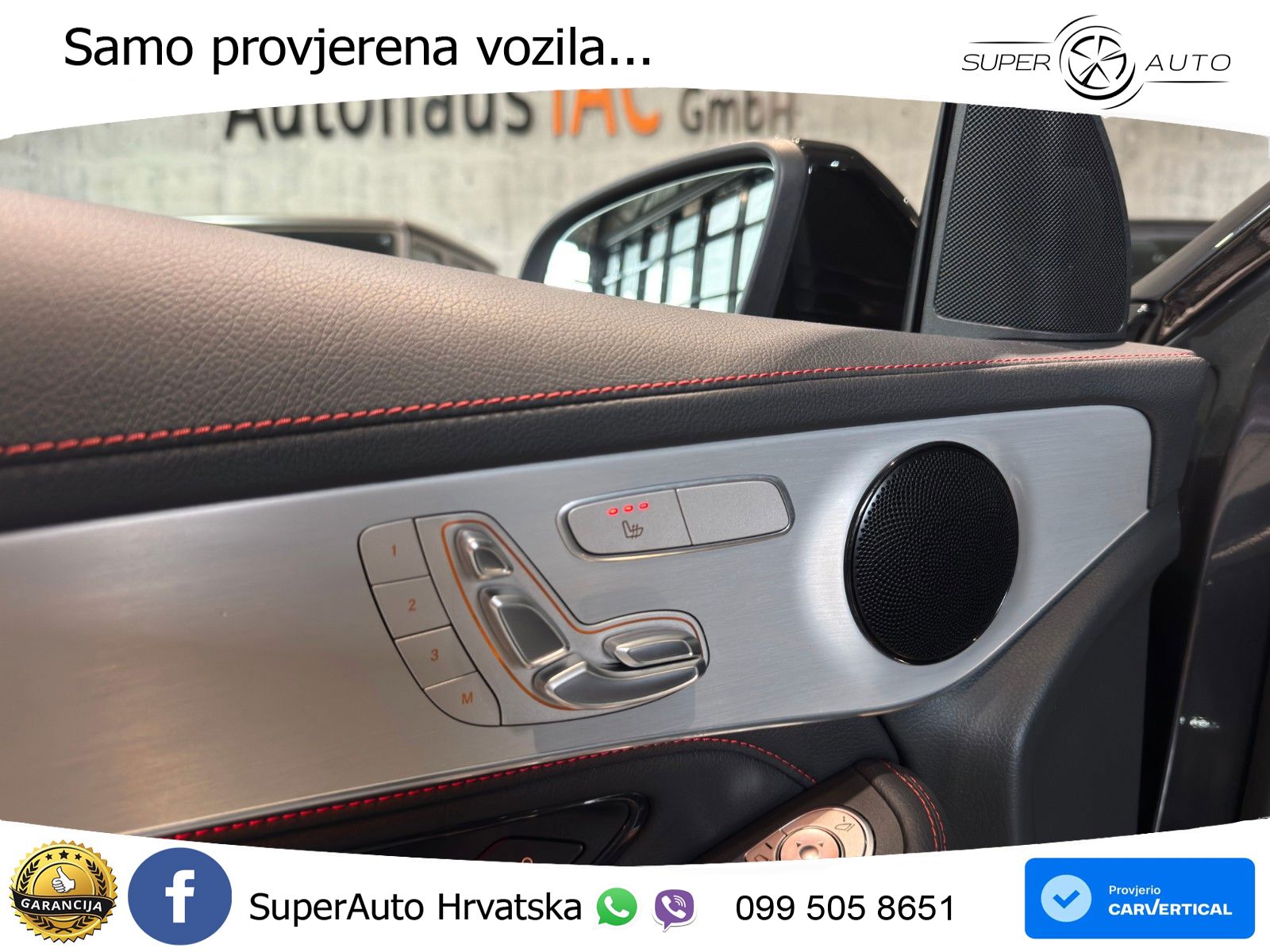Mercedes AMG GLC 43 V6 (390 KS) 4MATIC TCT ZRAČNI+ACC+GR SJED+KAM+PANO