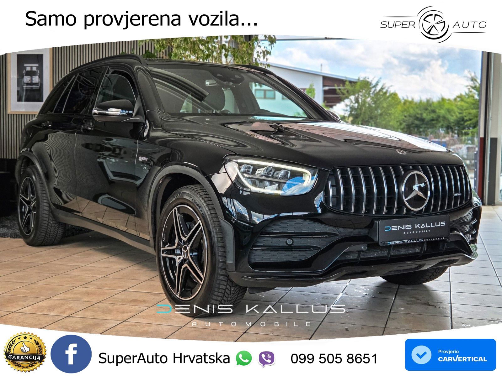 Mercedes AMG GLC 43 V6 (390 KS) 4MATIC TCT LED+GR SJED+ACC