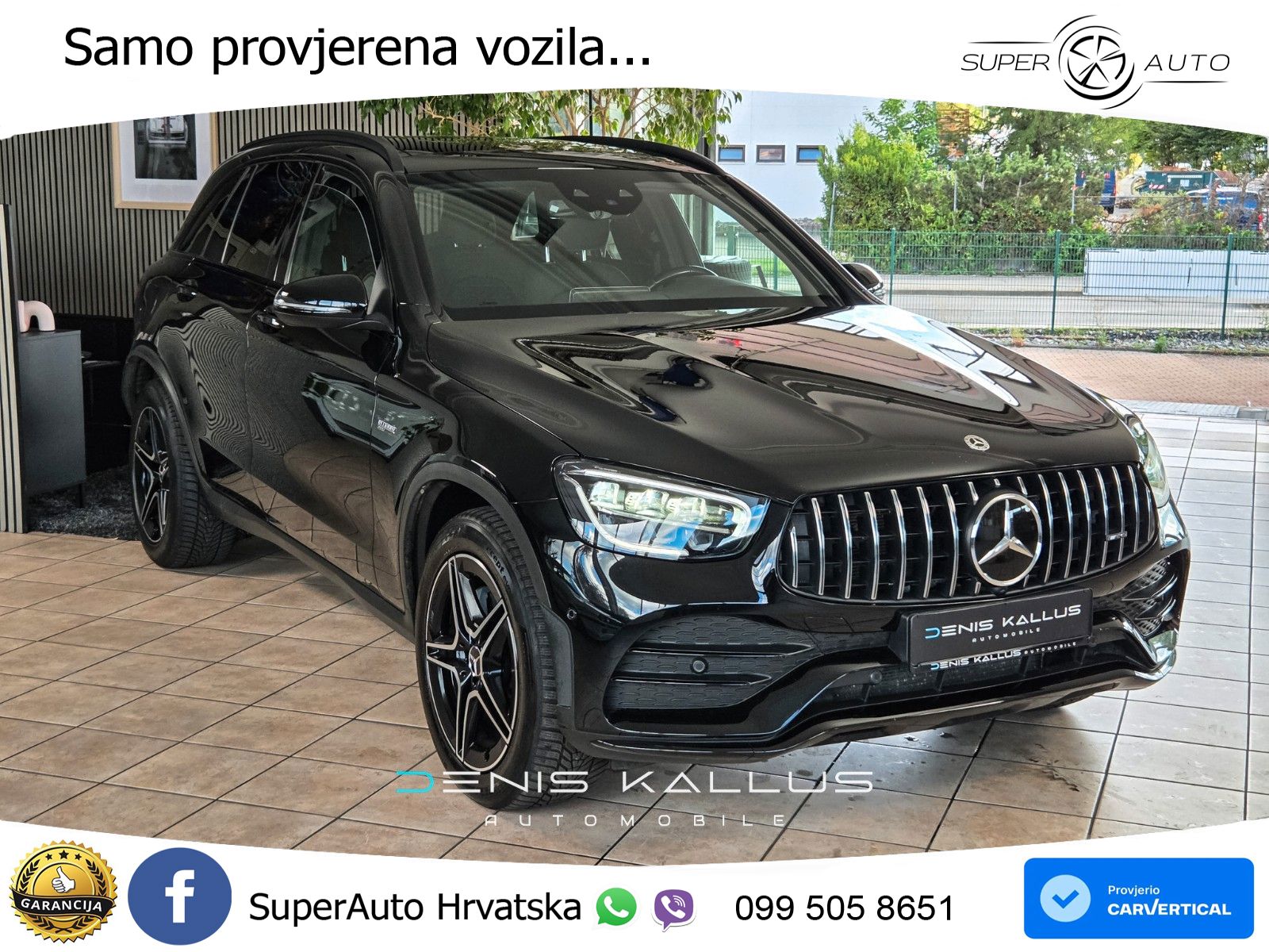 Mercedes AMG GLC 43 V6 (390 KS) 4MATIC TCT LED+GR SJED+ACC