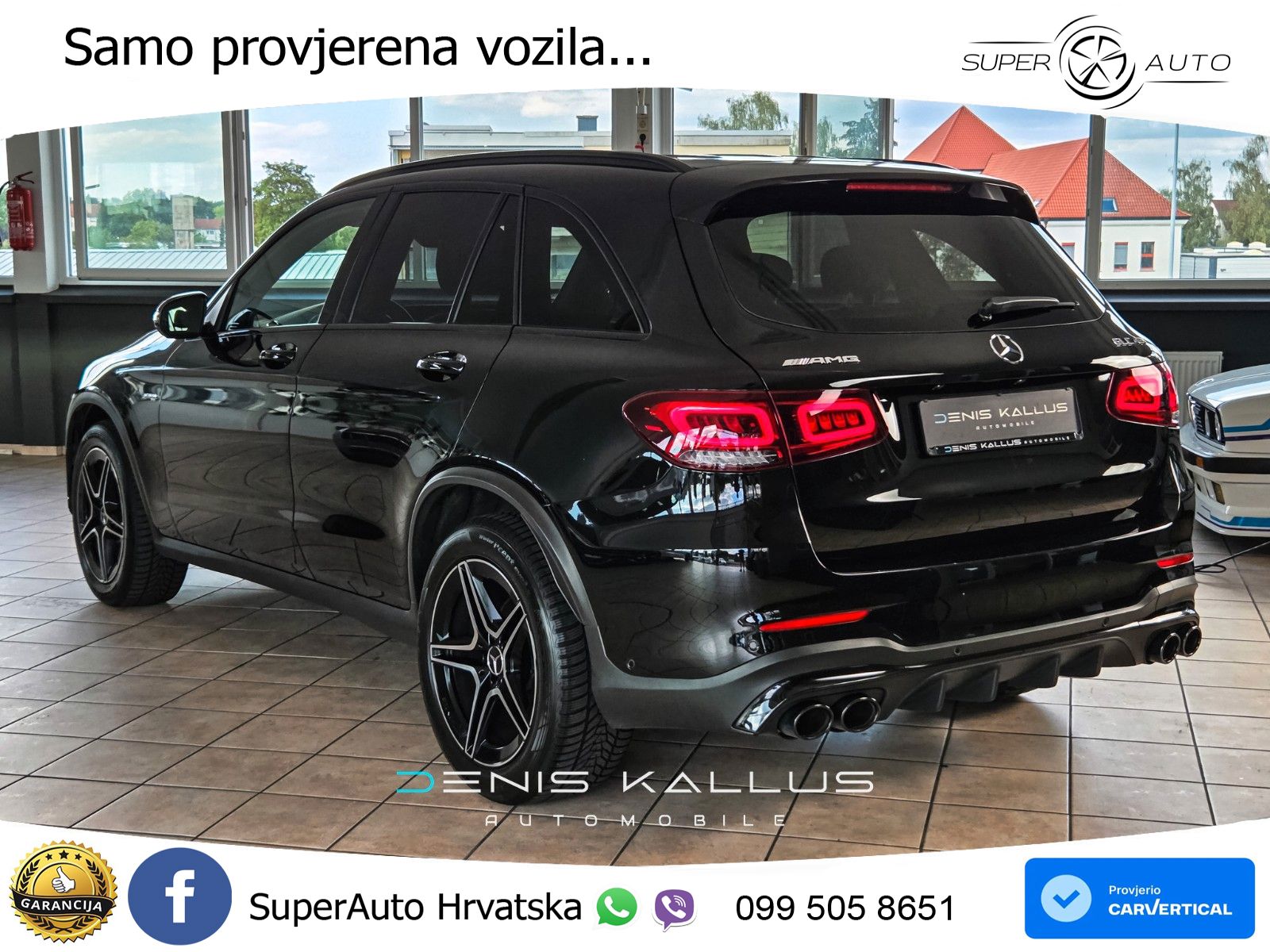 Mercedes AMG GLC 43 V6 (390 KS) 4MATIC TCT LED+GR SJED+ACC