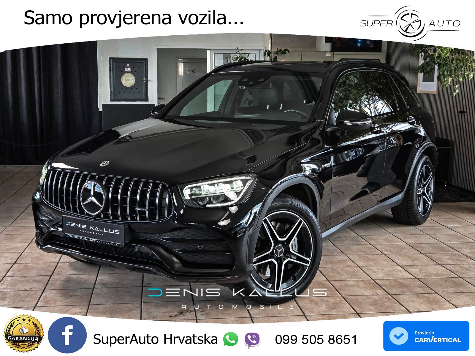 Mercedes AMG GLC 43 V6 (390 KS) 4MATIC TCT LED+GR SJED+ACC