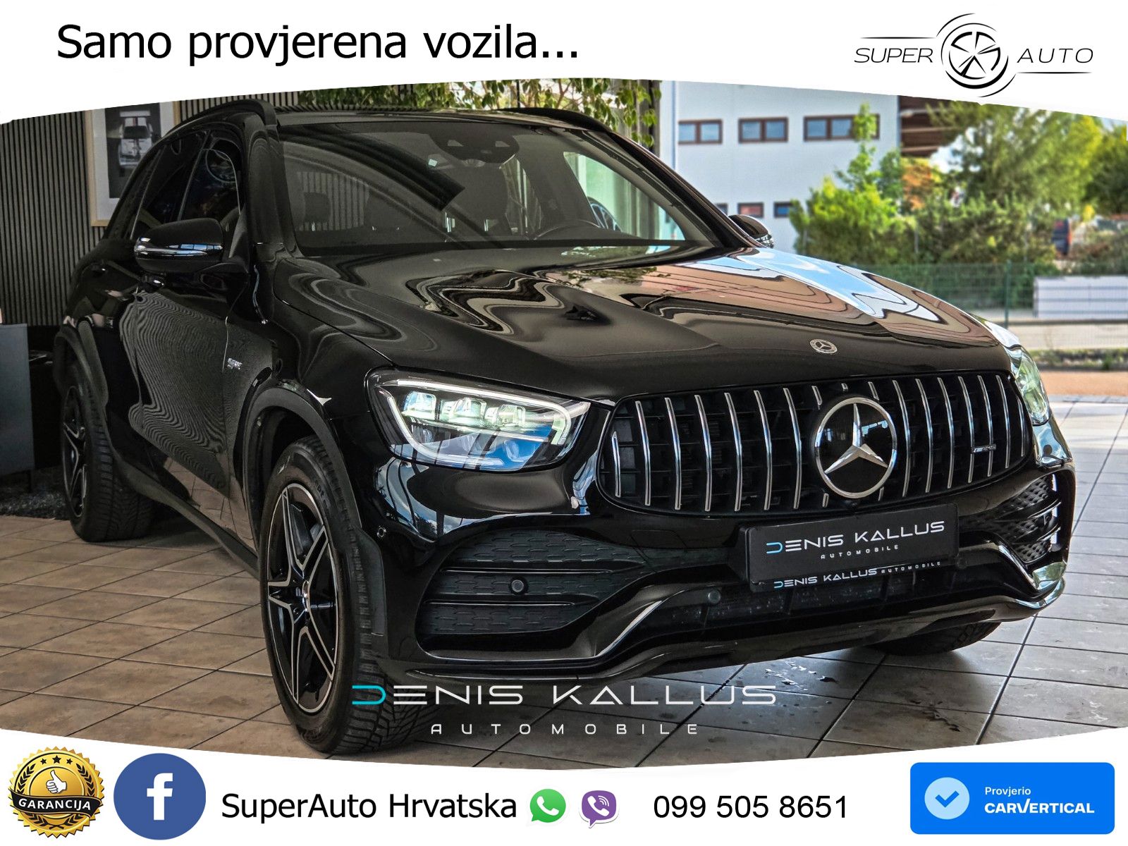 Mercedes AMG GLC 43 V6 (390 KS) 4MATIC TCT LED+GR SJED+ACC