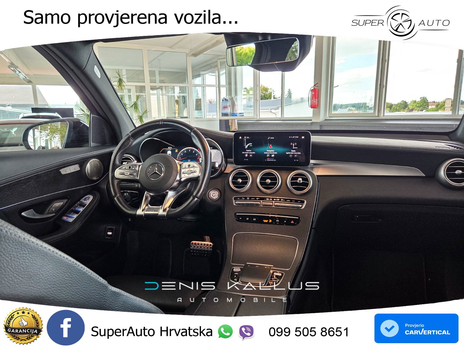 Mercedes AMG GLC 43 V6 (390 KS) 4MATIC TCT LED+GR SJED+ACC