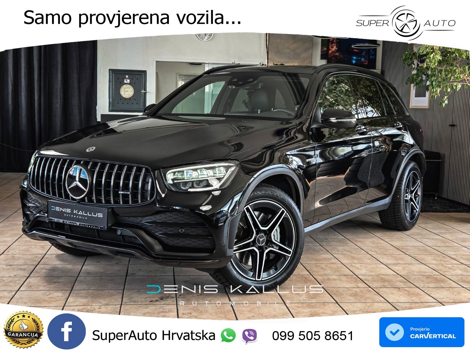 Mercedes AMG GLC 43 V6 (390 KS) 4MATIC TCT LED+GR SJED+ACC