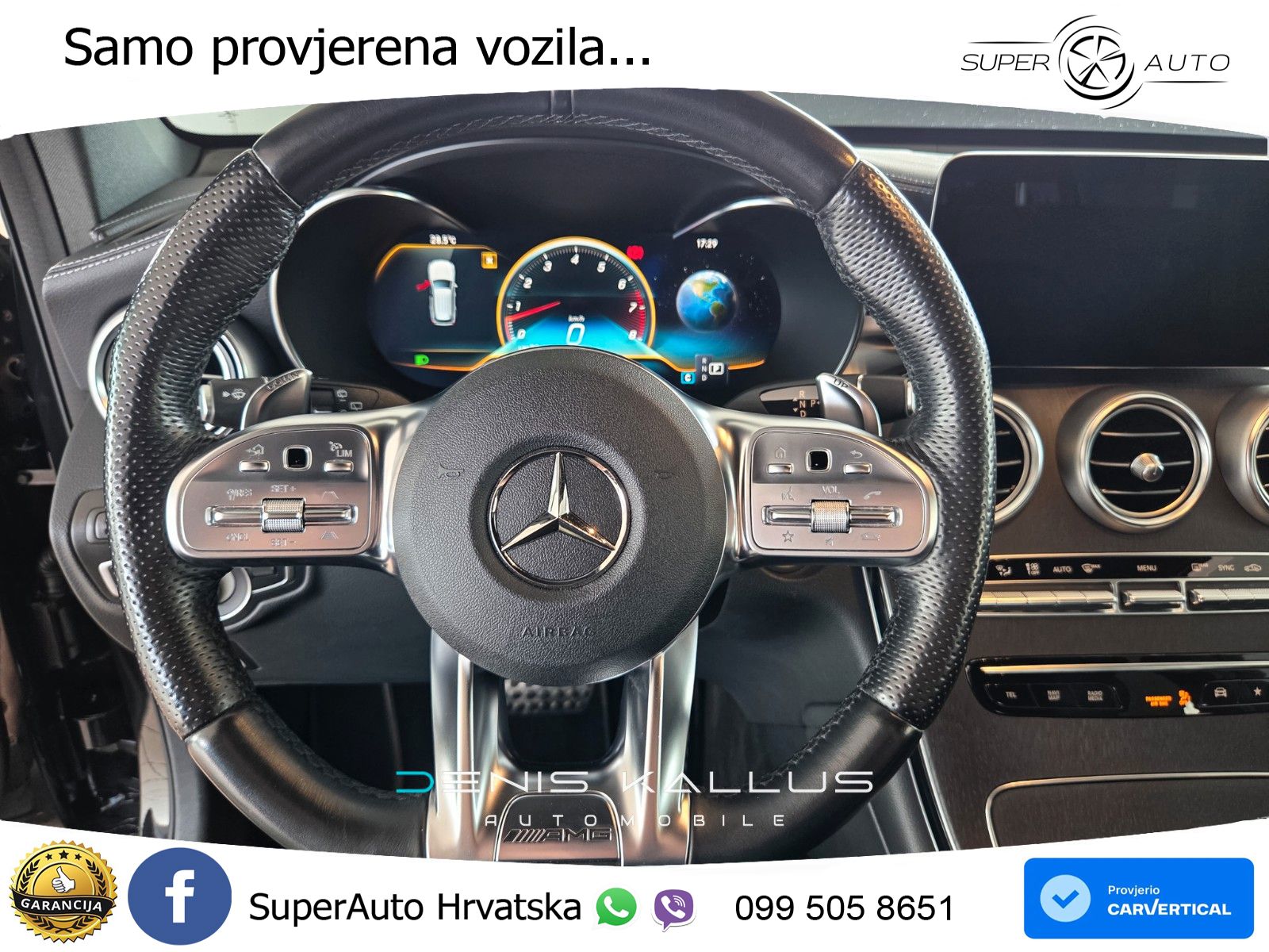 Mercedes AMG GLC 43 V6 (390 KS) 4MATIC TCT LED+GR SJED+ACC