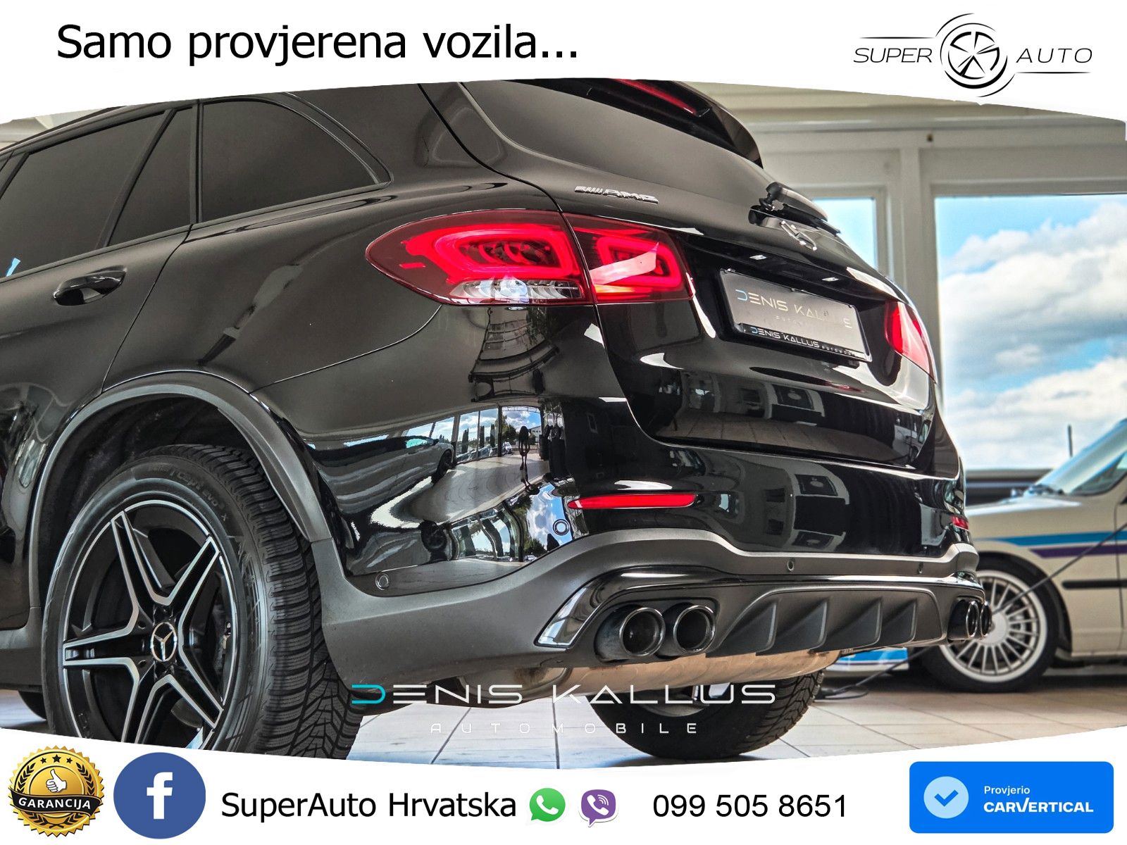 Mercedes AMG GLC 43 V6 (390 KS) 4MATIC TCT LED+GR SJED+ACC