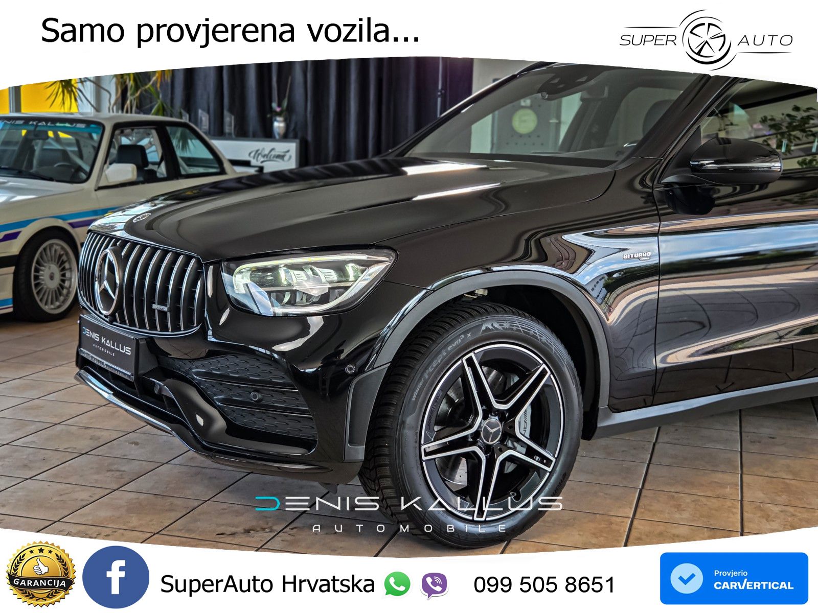 Mercedes AMG GLC 43 V6 (390 KS) 4MATIC TCT LED+GR SJED+ACC