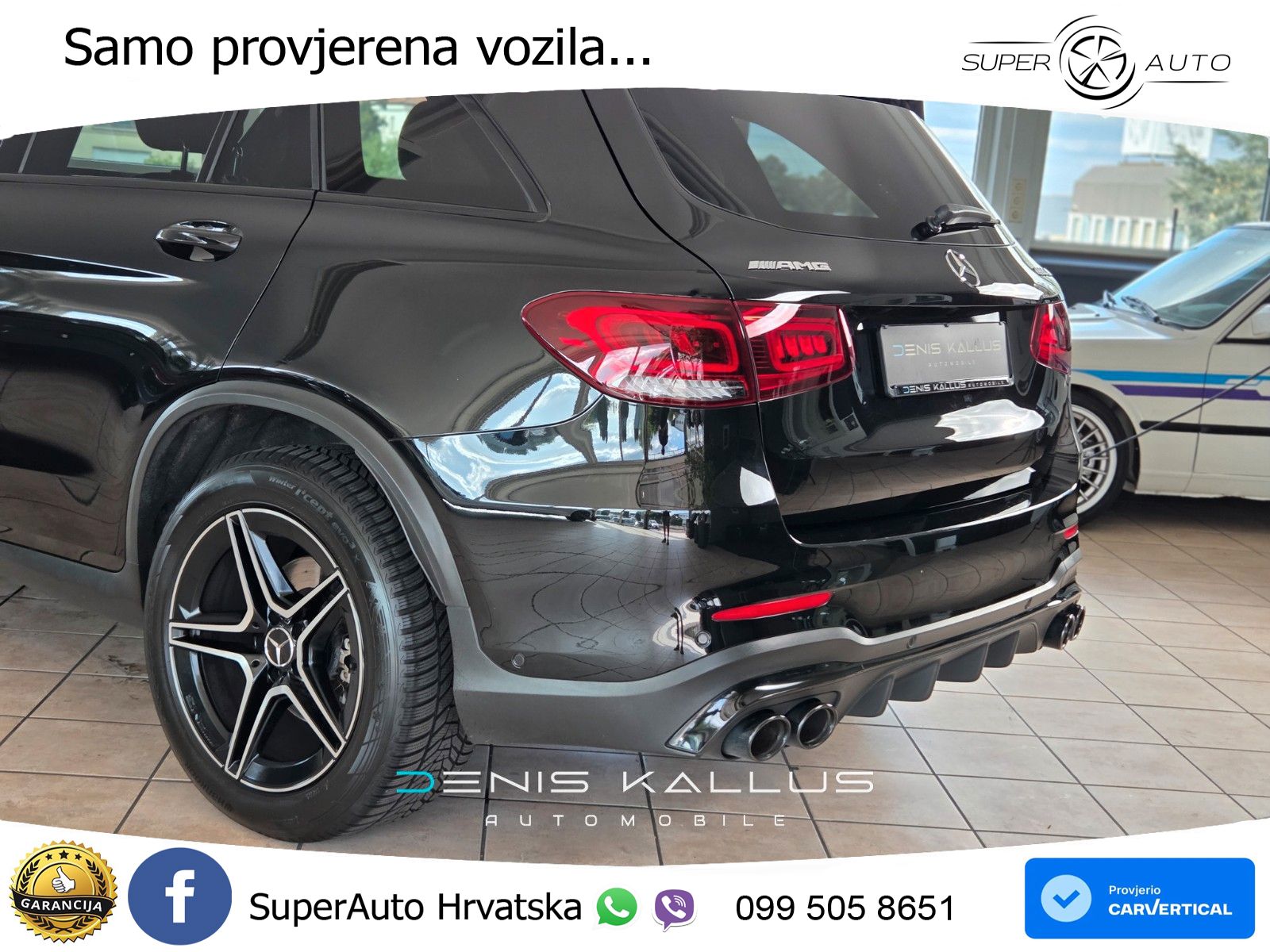 Mercedes AMG GLC 43 V6 (390 KS) 4MATIC TCT LED+GR SJED+ACC