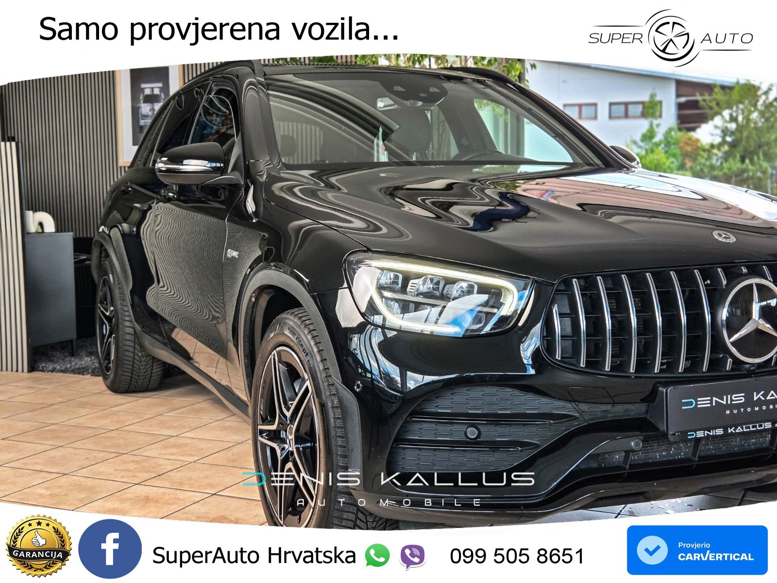 Mercedes AMG GLC 43 V6 (390 KS) 4MATIC TCT LED+GR SJED+ACC