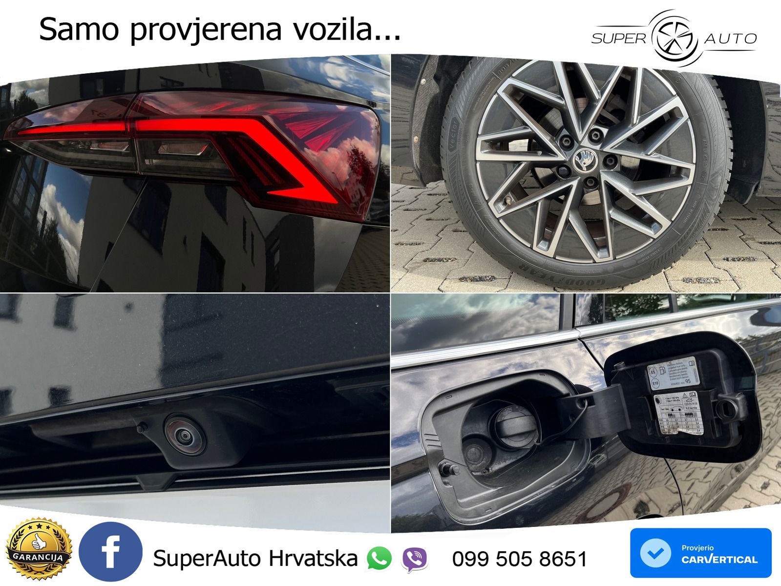 Škoda Octavia Combi 1.5 TSI (150 KS) LED+GR SJED+ACC