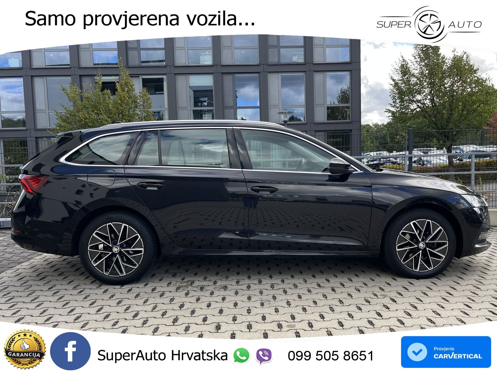 Škoda Octavia Combi 1.5 TSI (150 KS) LED+GR SJED+ACC