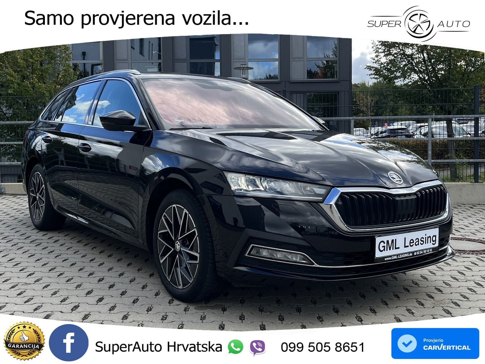 Škoda Octavia Combi 1.5 TSI (150 KS) LED+GR SJED+ACC