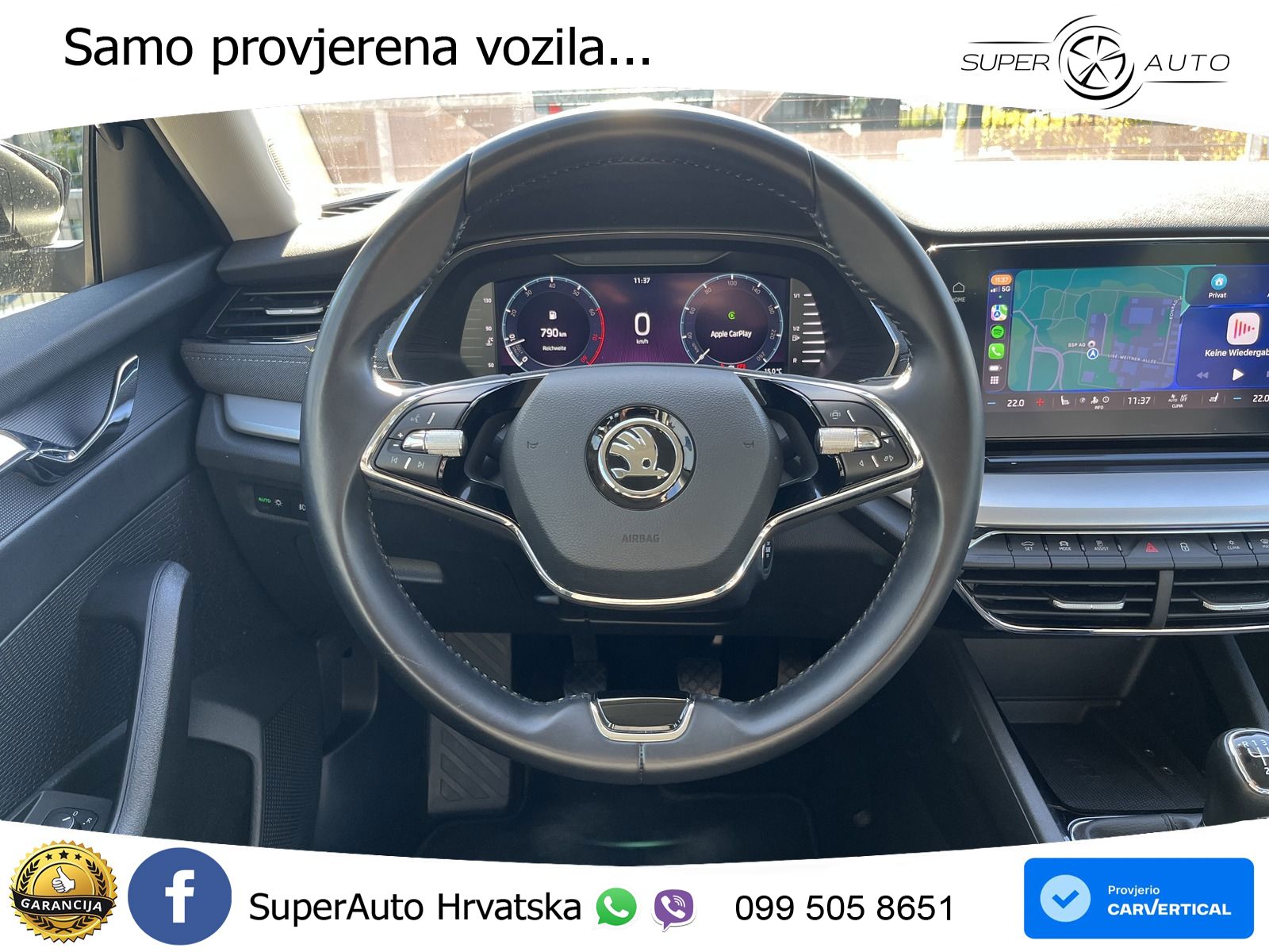 Škoda Octavia Combi 1.5 TSI (150 KS) LED+GR SJED+ACC