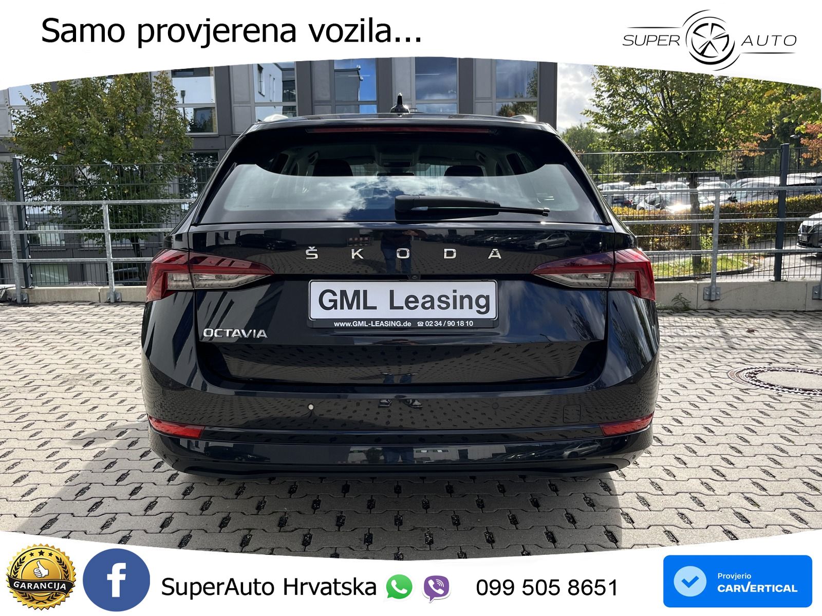 Škoda Octavia Combi 1.5 TSI (150 KS) LED+GR SJED+ACC
