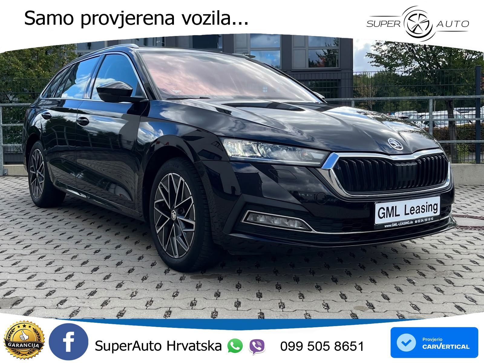 Škoda Octavia Combi 1.5 TSI (150 KS) LED+GR SJED+ACC