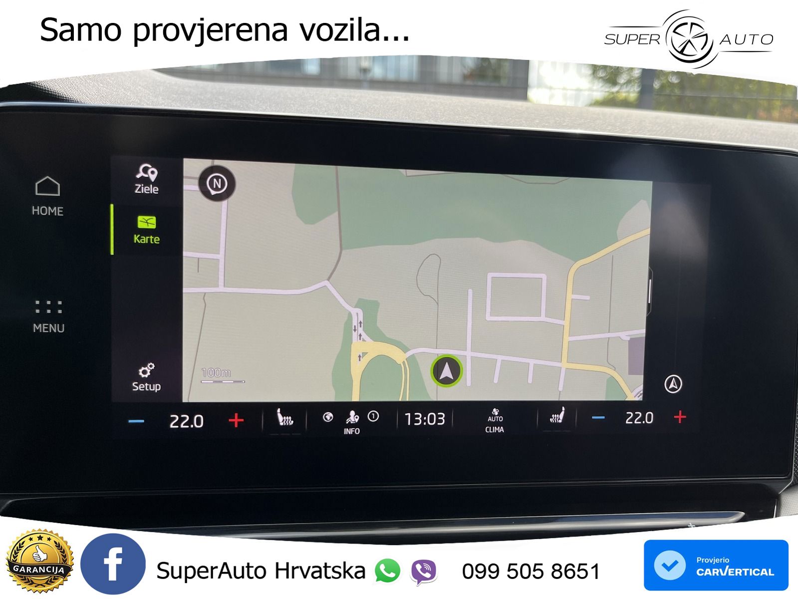 Škoda Octavia Combi 1.5 TSI (150 KS) LED+GR SJED+ACC